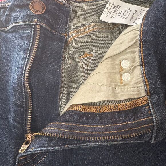 Judy Blue Center Stage Jeans High Rise Straight Leg Crop Casual Denim Size 7/28 - Picture 5 of 7